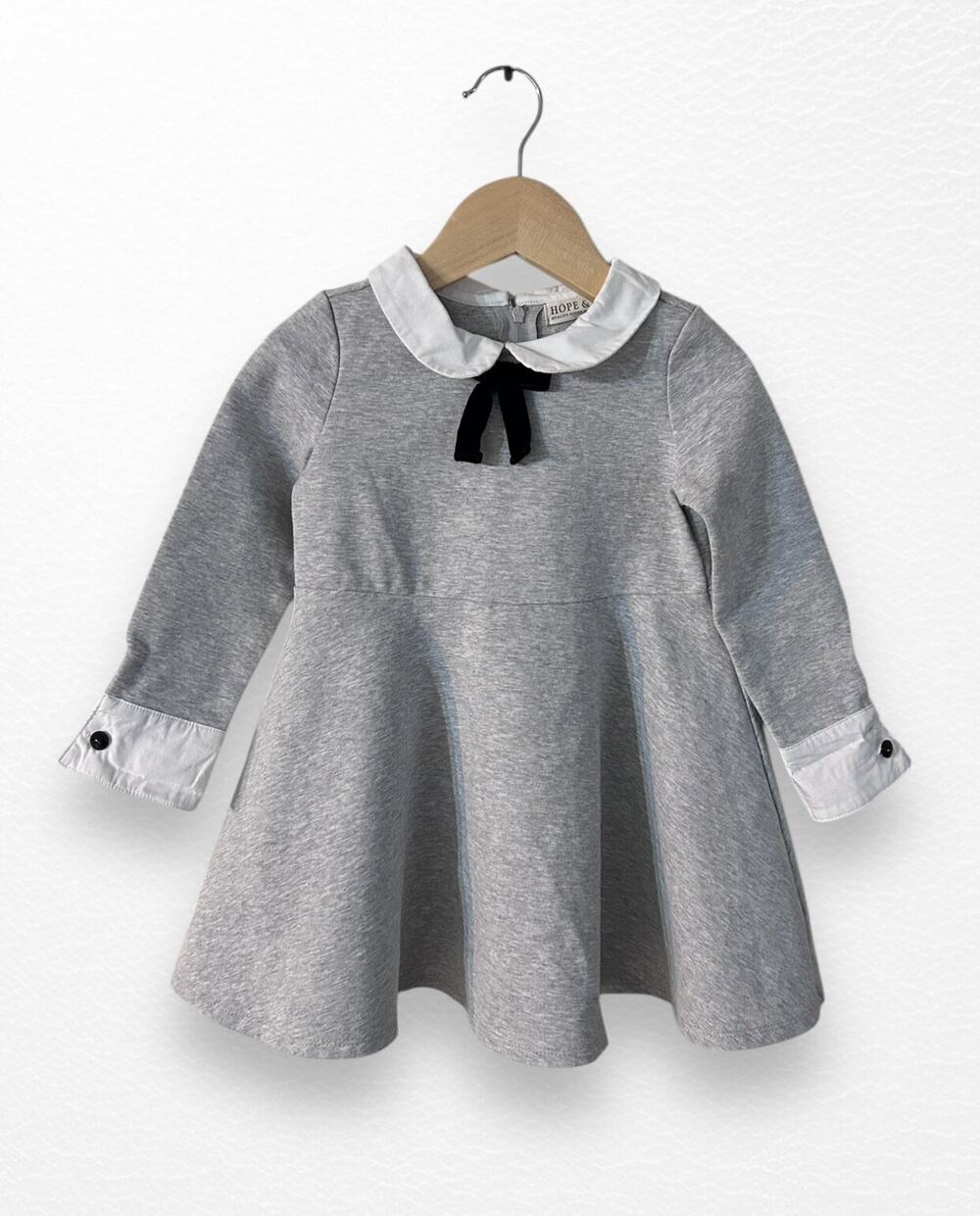 Hope & Henry French Look Ponte Dress, 18-24 Months